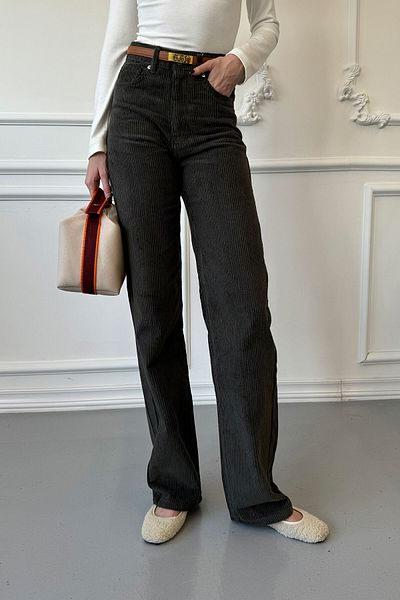 MAGARDE Velvet Original Trousers - Khaki