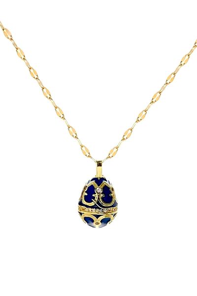 Pinty Design Egg Figure Women Necklace