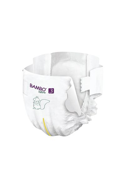 Bambo Nature Bambo Nature Midi Ecological Diapers, No. 3 (4-8 kg), pack of 52 pcs.