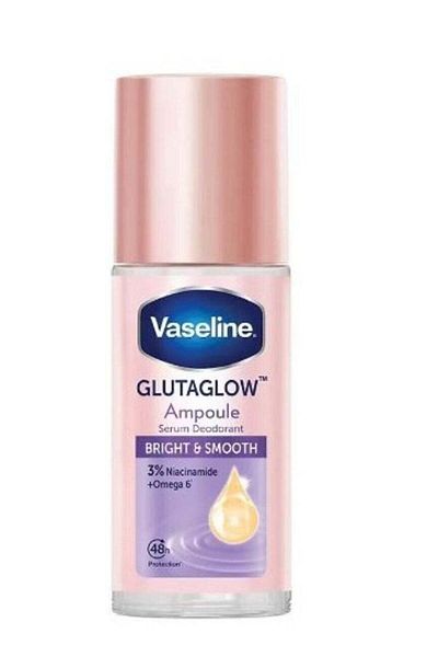 Vaseline Glutaglow Bright And Smooth Ampoule Serum Deodorant 45 ML
