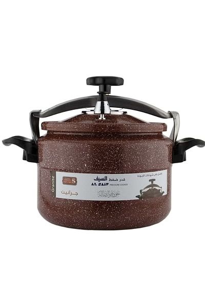 ALSAIF Granite and Aluminum Pressure Cooker 20 L