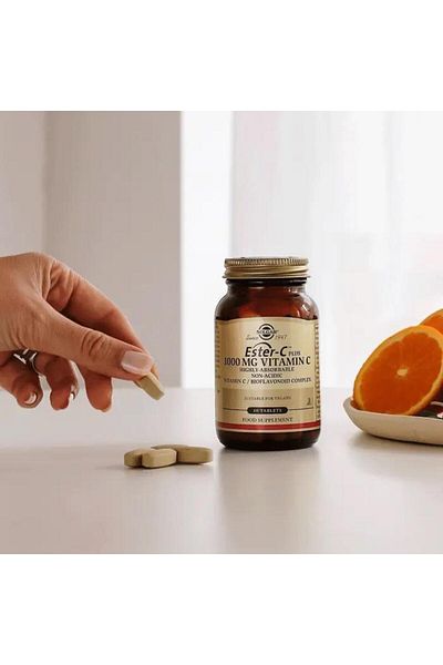 Solgar Ester-C Plus 1000 Mg 60 Tablets