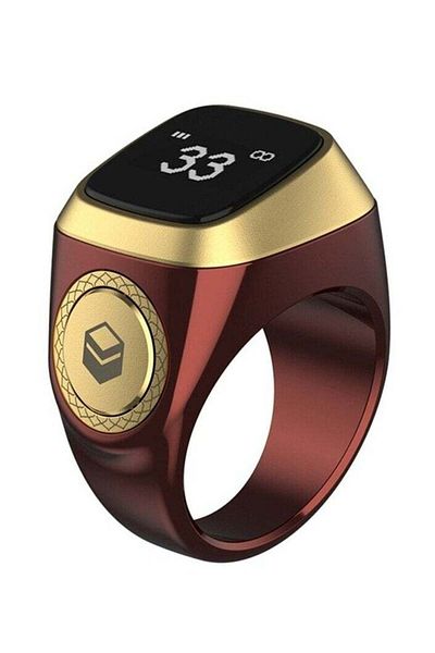 iqibla Smart Tasbih Zikr Ring Muslim Prayer Prayer timing reminder OLED display Tasbih Counter Smart