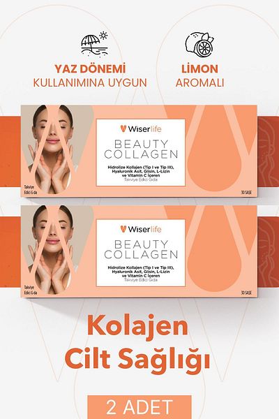 Seddar Collection Wiserlife Beauty Collagen Hydrolyzed Collagen Type I-Iii Hyaluronic Acid Glycine L-Liz