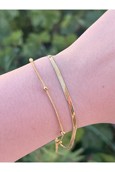 CEY ACCESSORY سوار سلسلة مزدوجة