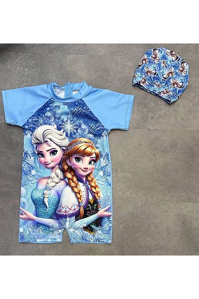 Arya Nisa Kids SET COSTUM DE BAIE FROZEN BLUE
