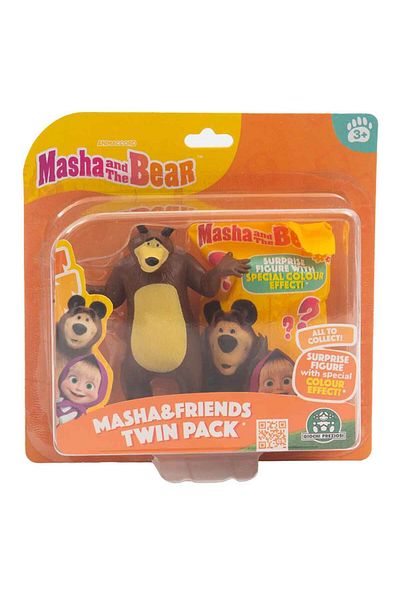 Maşa ve Koca Ayı Masha and the Bear 2-Piece Figure Pack Big Bear