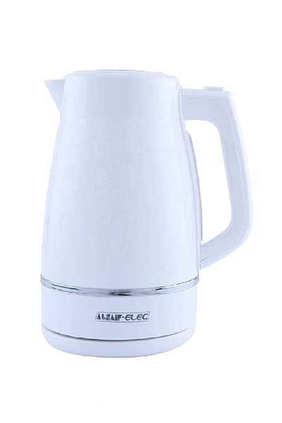 ALSAIF ELEC Electric Kettle 1.7L 2200W E03212/WH White
