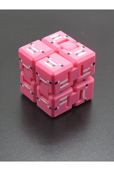 MODA مكعب لا نهائي بكسلات على شكل خنزير - لعبة فيدجيت مطبوعة ثلاثية الأبعاد م...