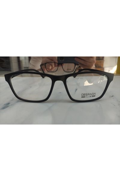 despada club Despada Dsc 363 C1 53Ekt Unisex Blue Light Protection Screen Glasses (Matte Black)