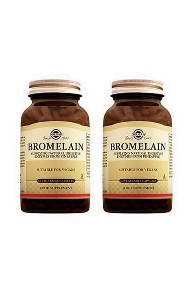 Solgar Bromelain 150 Mg 60 Capsules 2 Pieces