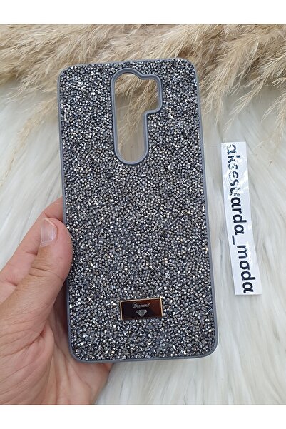 ZB Aksesuarda Moda XİAOMİ REDMİ NOTE 8 PRO Uyumlu Lüks Swrovski Taşlı Kılıf