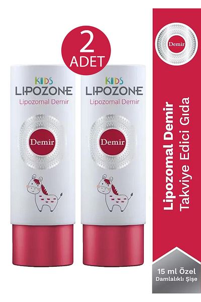 Seddar Collection Lipozone Kids Liposomal Iron Drop 15 ml 2 Pieces