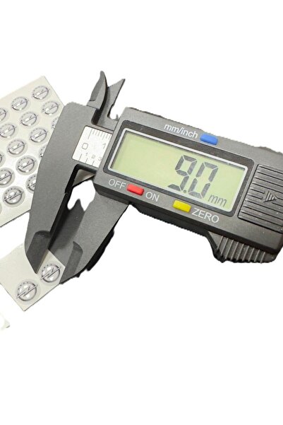 STİLİX GARAGE Opel Logo Remote Control 9 mm 0.9 cm Drop Sticker Logo Set 4 Pi...