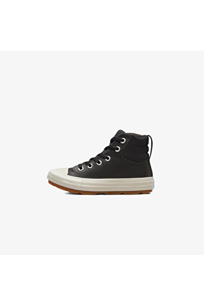 Converse Chuck Taylor All Star Berkshire Çocuk Siyah Deri Bot