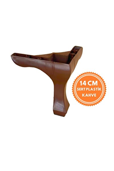 TEKSAN Lüx Lükens 14Cm Mobilya Ayağı, Sert Plastik