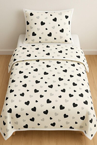 ZEMİRA HOME %100 Pamuk Tek Kişilik Kapitone Pike Seti