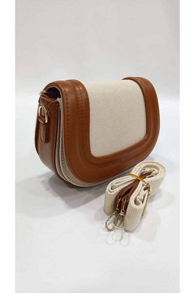 TABA BUTİK Straw Detailed Women's Hand and Shoulder Bag