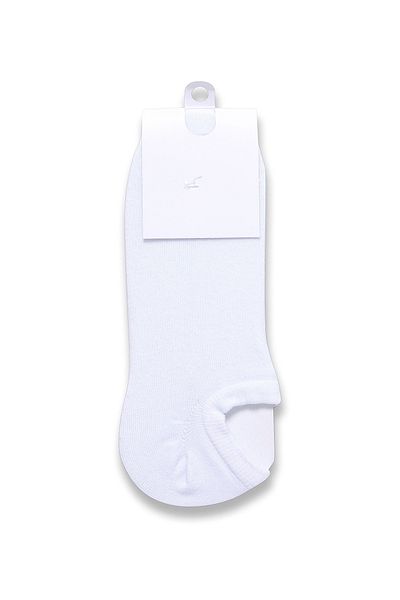 VAMOSCLO Invisible Sneakers Socks White