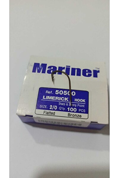 MARİNER OLTA İĞNESİ 50500 - 2/0 NUMARA ÇELİK İĞNE -100 PCS