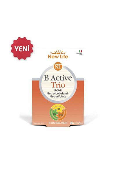 Seddar Collection New Life B Active Trio 30 Tablets