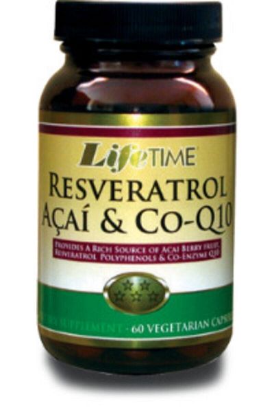 Seddar Collection Life Time Q-Resveratrol Acai Co-Q10 60 Capsules
