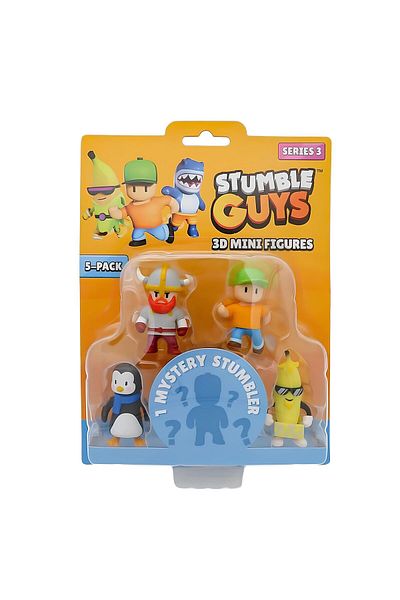 Stumble Guys Set of 5 Mini Figures 2 S3 40025