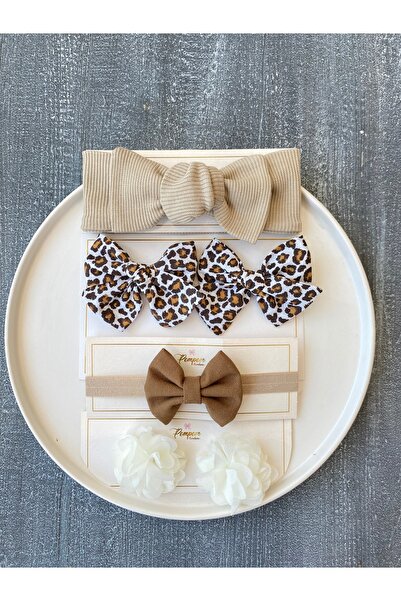 pempem bandana Σετ κοριτσίστικα κλιπ μπαντάνας με κορδόνια