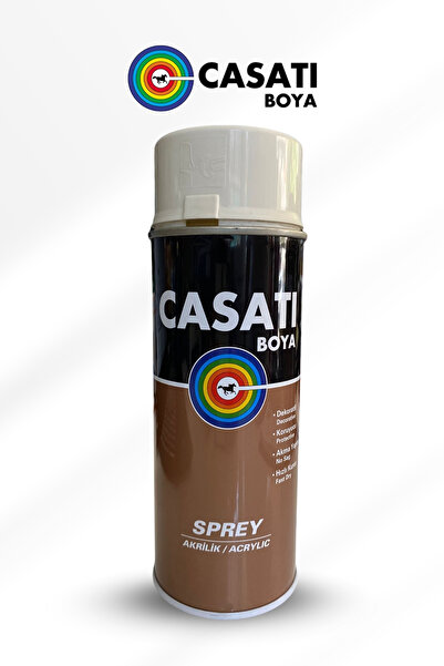 Casati Akrilik Sprey Boya 400ML | Hızlı Kuruyan, Parlak ve Kalıcı Renkler | Yüksek Kapatıcılık