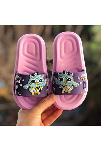Liarca 3D Patterned Sea Home School Nursery Kids Slippers – Soft Sole, Colorful Design Comfortable Slippers