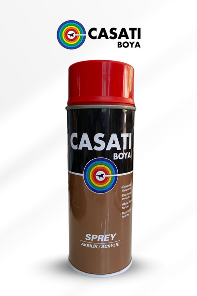 Casati Akrilik Sprey Boya 400ML | Hızlı Kuruyan, Parlak ve Kalıcı Renkler | Y...