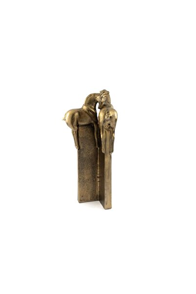 Mikasa Moor Mat Gold Metal At Obje 27x27x58cm