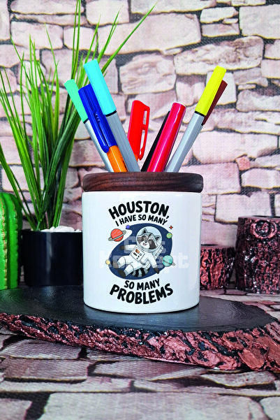 giftkonsept Houston I Have So Many Problems Suport pentru stilou din ceramică...