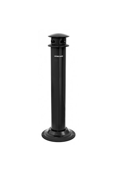 Raki Outdoor stationary ashtray, black RAKI 35xh108cm
