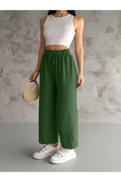 vikitekno Buy Elasticated Relaxed Fit Women's Ayrobin Pants