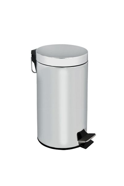 Raki Cos gunoi cromat cu pedala 30L,29xh63 cm