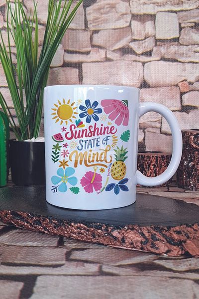 giftkonsept Sunshine State of Mind Printed Gift Mug