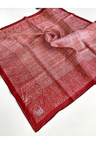 Levidor Tivil Φουλάρι από καθαρό μετάξι 49266 Κόκκινο Μικτό σχέδιο