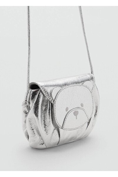 MANGO Baby Metalik ayı çanta