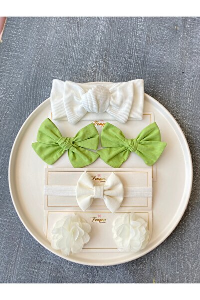 pempem bandana Σετ κοριτσίστικα κλιπ μπαντάνας με κορδόνια