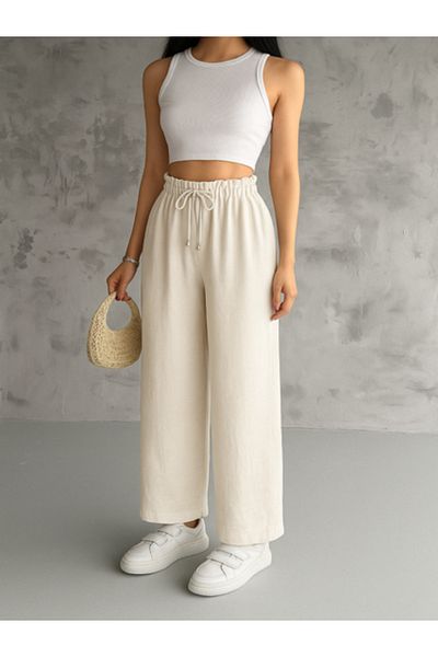vikitekno Buy Elasticated Relaxed Fit Women's Ayrobin Pants