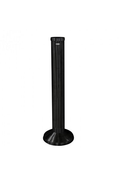 Raki Stationary outdoor ashtray 10xh83cm black
