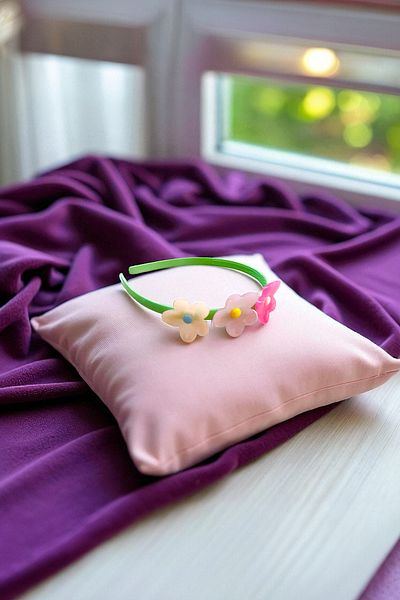 AYMETA Children's Flower Figured Crown in Bright Colors