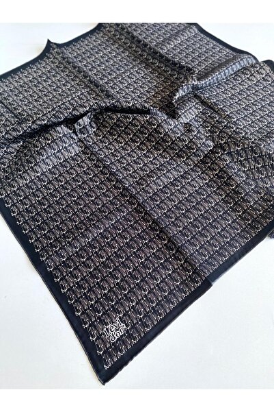 Levidor Tivil Pure Silk Scarf 49351 Μαύρο Μικτό Σχέδιο