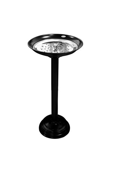Raki Stationary outdoor ashtray 32xh61cm black
