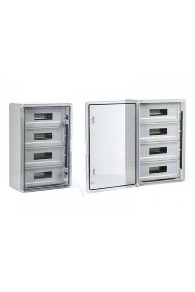 Mutlusan 30X40X17 PLASTİK DAĞITIM PANOSU 24 OTOMATLI (12X2)