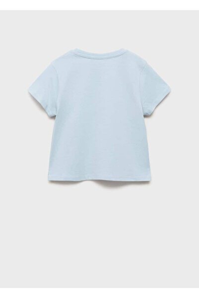 MANGO Kids Kısa kollu desenli tişört