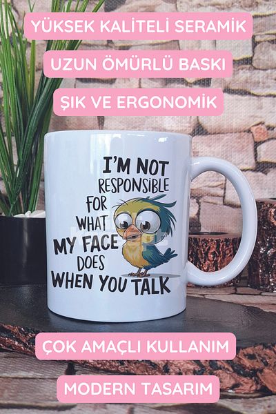 giftkonsept I'M Not Responsible for What Printed Gift Mug