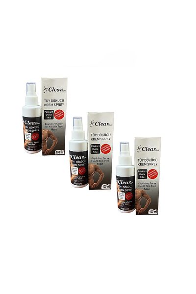 DVD Lokman Aktar Cream Depilatory for Men Man 100 Ml, 3 Pcs