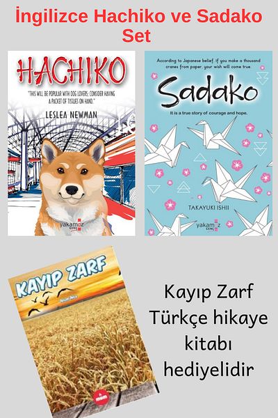 İskenderiye Kitap Hachiko and Sadako English Set